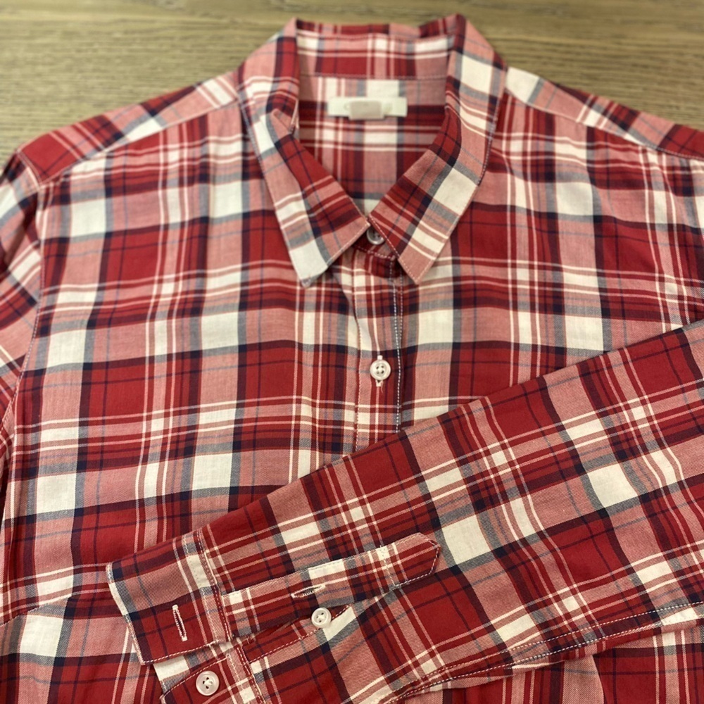 Garnet Hill Plaid Button Down Women’s Shirt | Size 8 - Picture 4 of 5
